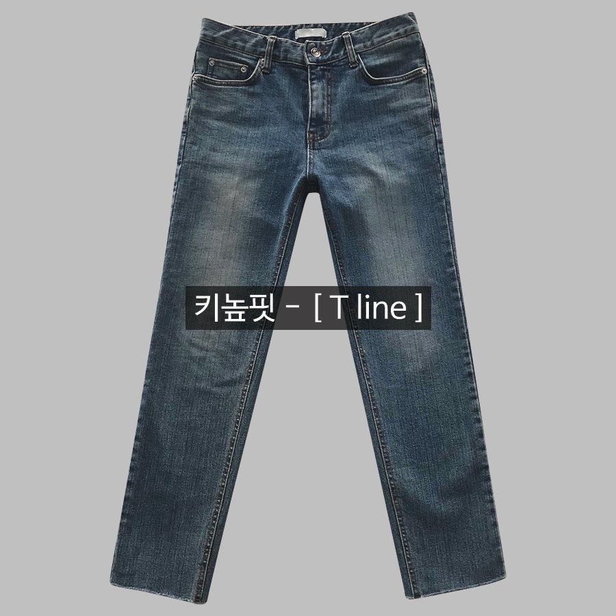 [키높핏][T-line] 자이어 슬림 데님 777